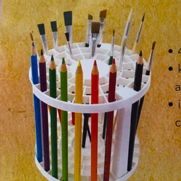 NRFP Pencil Paintbrush 🎨Caddy Craft Organizer X48 - Picture 2 of 7